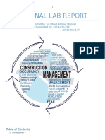 Construction Project Final Report
