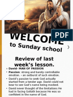 Welcome: To Sunday School