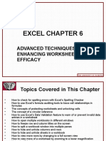 Excel 2010 Chap06 PowerPoint Slides For Class