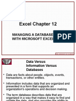 Excel 2010 Chap12 PowerPoint Slides for Class