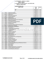 Anna University Time Table REGULATIONS-2013 PDF