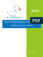 MicroDAQ-Reading and Plotting Analog Sensor Values