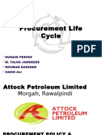 Procurement Life Cycle