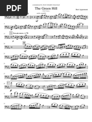 The Green Hill Euphonium Solo Part Tempo Poetics