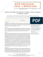 NEJM Efficacy and Long-Term Safety of a Dengue Vaccine in Regions