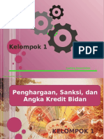 BU PIPIT (KELOMPOK 1) PENGHARGAAN, SANKSI, ANGKA KREDIT BIDAN Baru