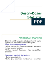 Dasar Dasar Statitik