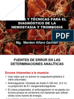 MAG.2014.Metodos y Tecnicas Usados en El Diagnostico de Las Coagulopatias