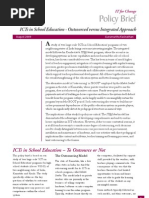 Download Policy Brief on ICTs in School Education From IT for Change August 2009 by IT for Change SN33446177 doc pdf