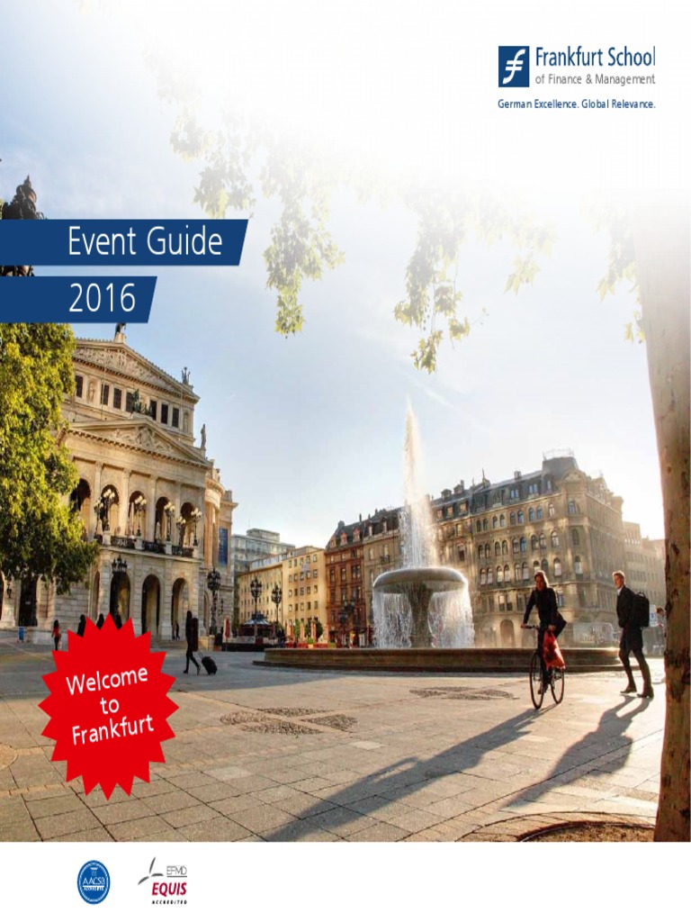 Event Guide 2016 | PDF | Frankfurt | Library And Museum