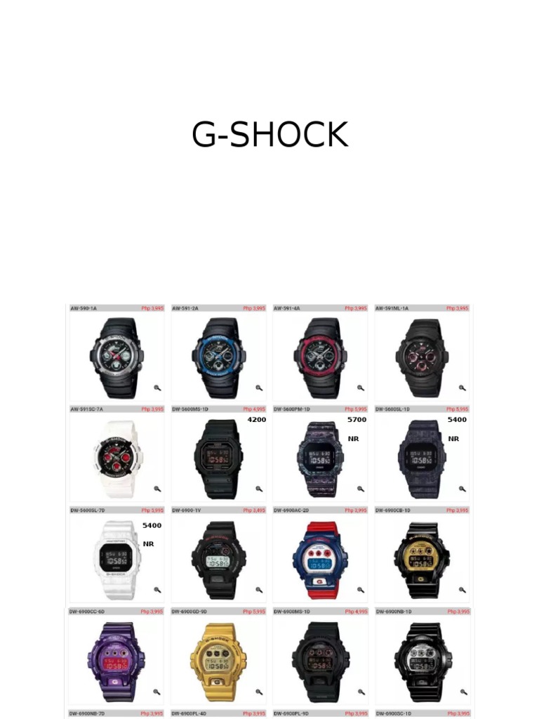 G Shock | PDF