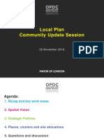 Local Plan Community Update Session: 22 November 2016