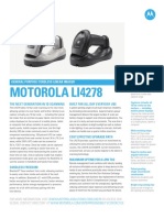 Motorola Li4278 Wireless Barcode Scanner