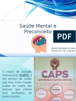 Saúde Mental e Preconceito