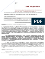 TEMA 12 Estatutos y Ordenanza Fiscal