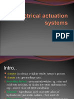 Electrical Actuation Systems
