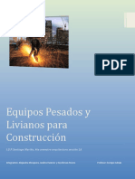 Equipos Pesados y Livianos para Construcción