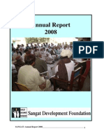 Sangat Sindh Annual Report 2008