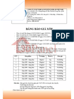 Bảng Báo Giá Xốp: Công Ty Cp Kỹ Nghệ & Xây Dựng Panel-3D Việt Nam