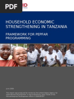 Download Household Economic Strengthening in Tanzania Framework for PEPFAR Programming by Jason Wolfe SN33448072 doc pdf