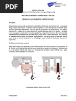 Project Outline MECH 4003 F16