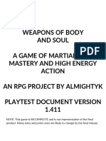 Playtest Document 1-411