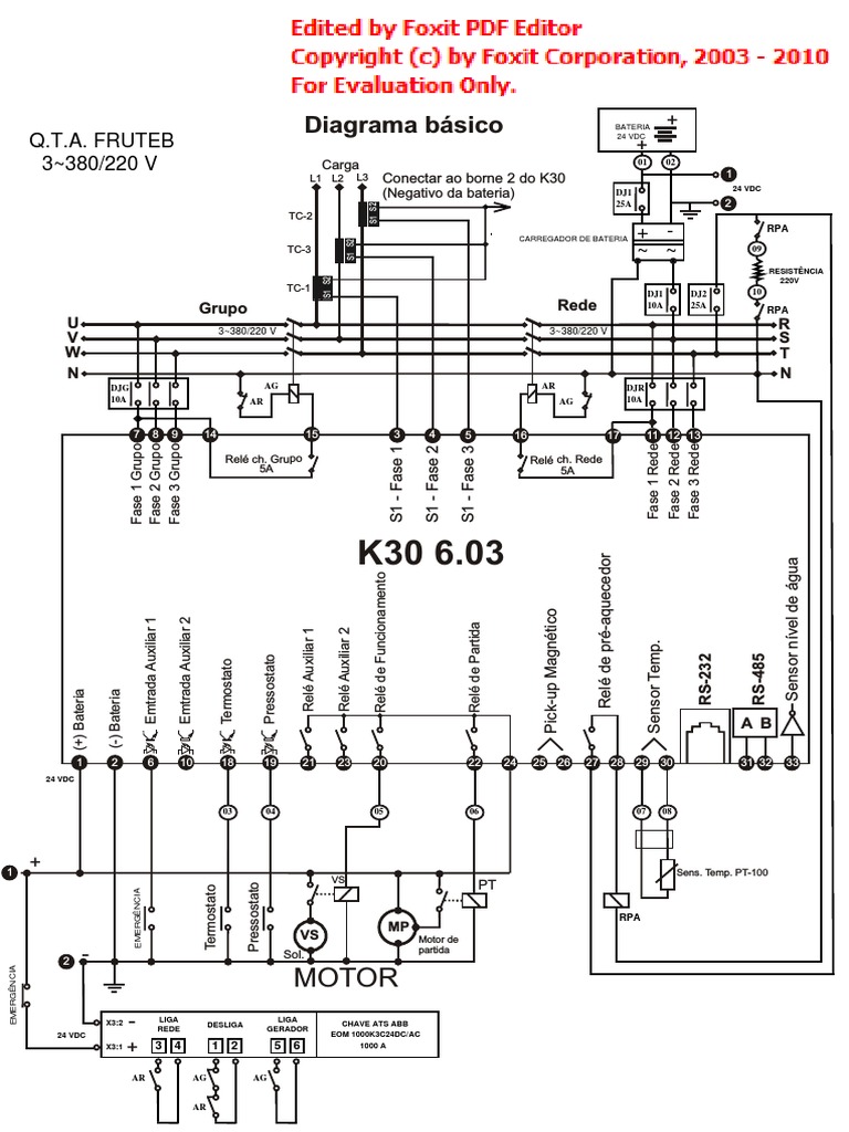 Diagrama k30 | PDF