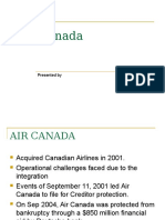 Air Canada: Presented by Ahmed Shuja Niazi Taimoor Javed
