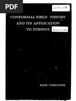 Erik Verlinde Thesis