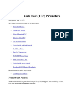 Temporary Block Flow (TBF) Parameters: Frame Start Position