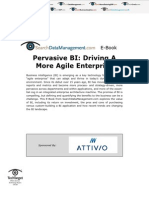 Pervasive BI - Driving a More Agile Enterprise