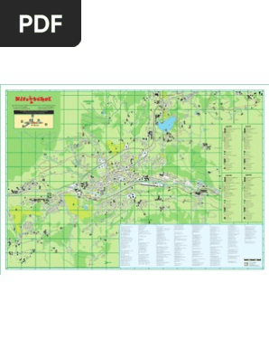 Stadtplan Kitzbuhel City Map Kitzbuhel