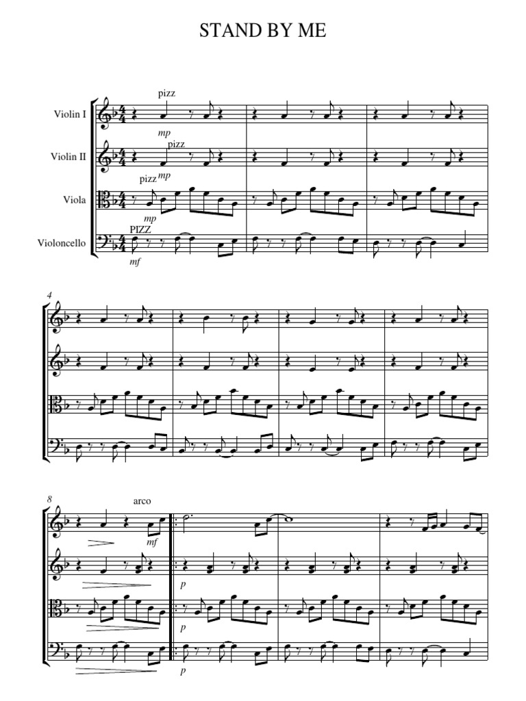 Stand by Me Full Score PDF