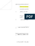 Matemáticas para Estadística