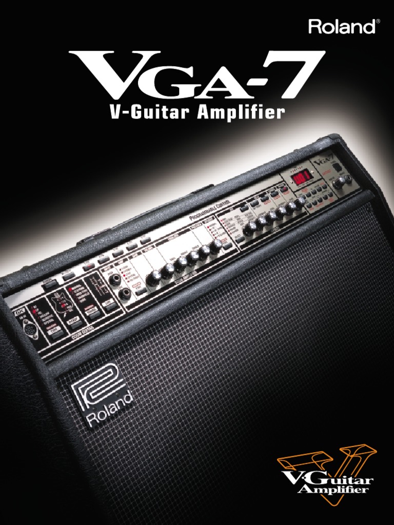 Manuale Di Servizio Roland VGA-7 V-Guitar Amplifier - NUOVO Originale - Foto 4