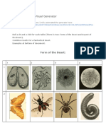 Fantastical Beast Generator