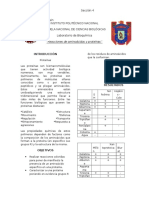 Reacciones de Aminoácidos y Proteínas