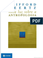 GEERTZ. Nova Luz Sobre A Antropologia