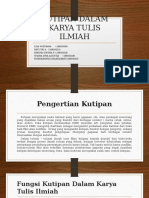 KEL 4 Pedoman Penulisan Tabel Dan Gambar