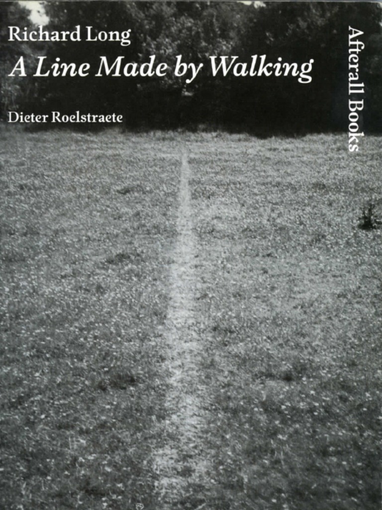 A Line Made by Walking', Richard Long CBE, 1967