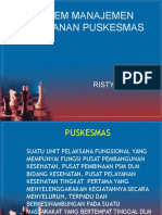 Manajemen Pusk Ristya Senin