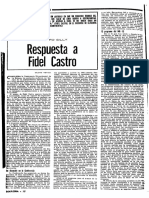 Adolfo Gilly, Respuesta a Fidel Castro (Marcha n° 1293, 18 febrero 1966) OCRed