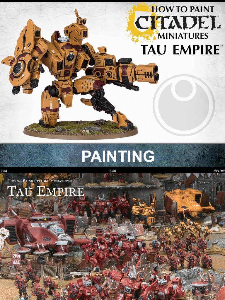 Paint Citadel Miniatures Tau Empire Pdf