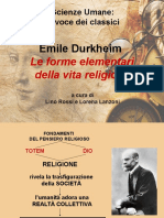 Durkheim - Le Forme Elementari Della Vita Religiosa