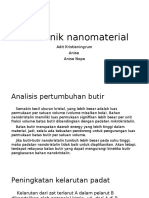 Sifat Unik Nanomaterial