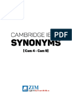 Synnonym Ielts Cam