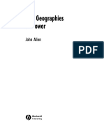 Allen J. Lost Geographies of Power PDF