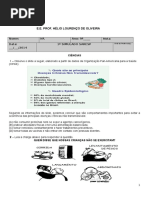 1º Sarespinho 9º Ano Ciências Final