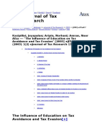 Ejournal of Tax Research