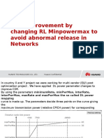 CDR Improvement by Changing RL Minpowermax